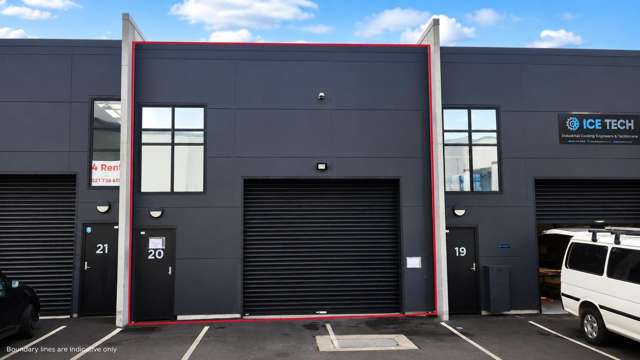125sqm industrial unit - Silverdale