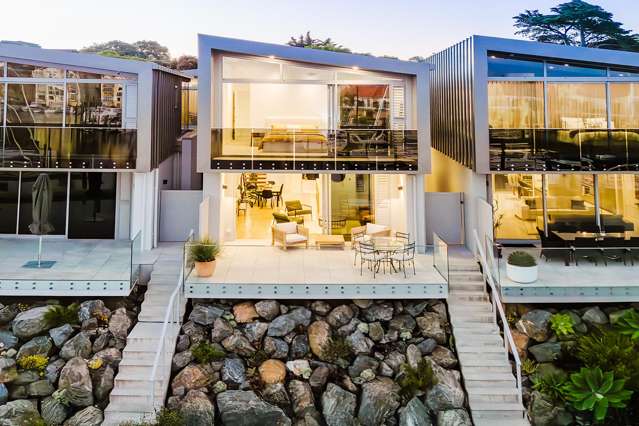 Spectacular designer living with 12-metre berth