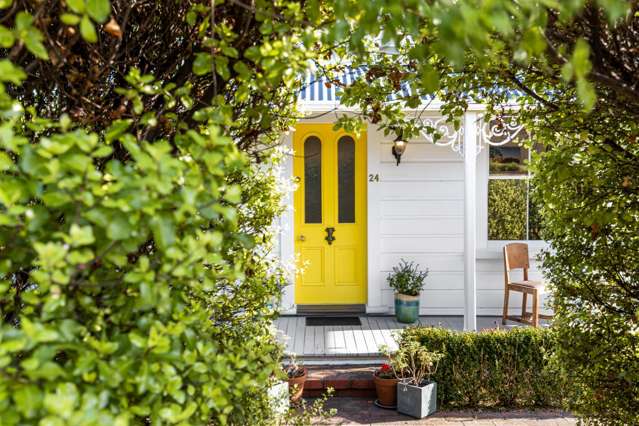 The Yellow Door - and Old World Charm!