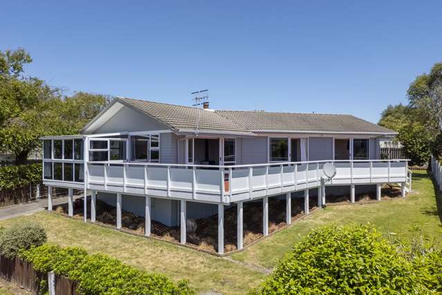 Sun-soaked home with potential