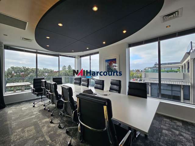 Stunning Takapuna Offices with Sea Views