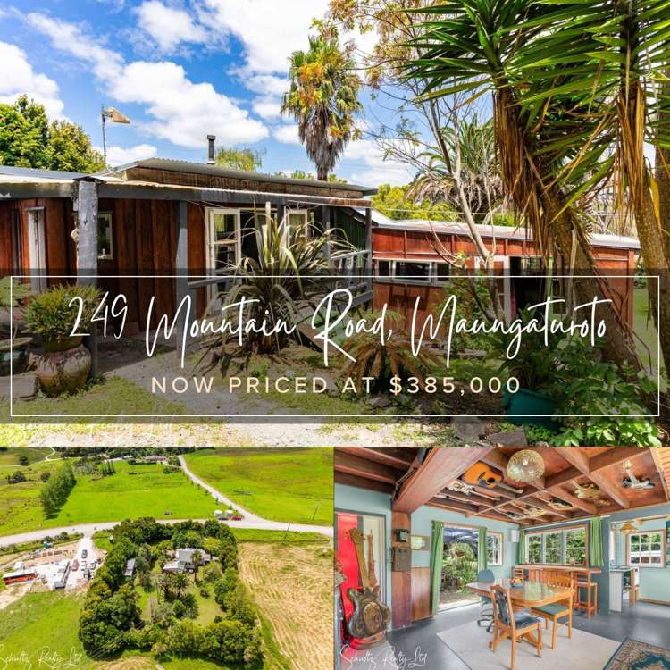 249 Mountain Road Maungaturoto Kaipara Houses for Sale One Roof