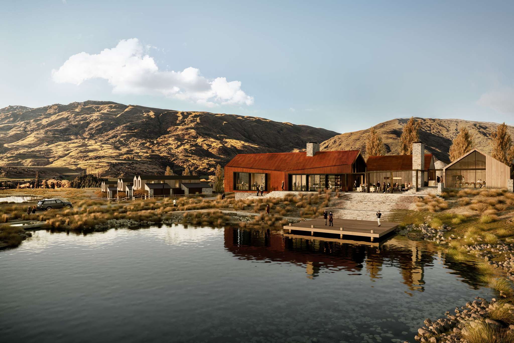 Wanaka land lots for sale at Mt Cardrona Station