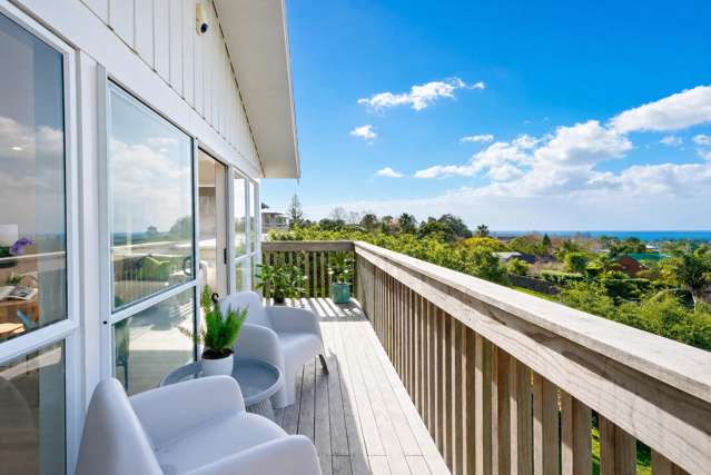 Greatly renovated family living with views