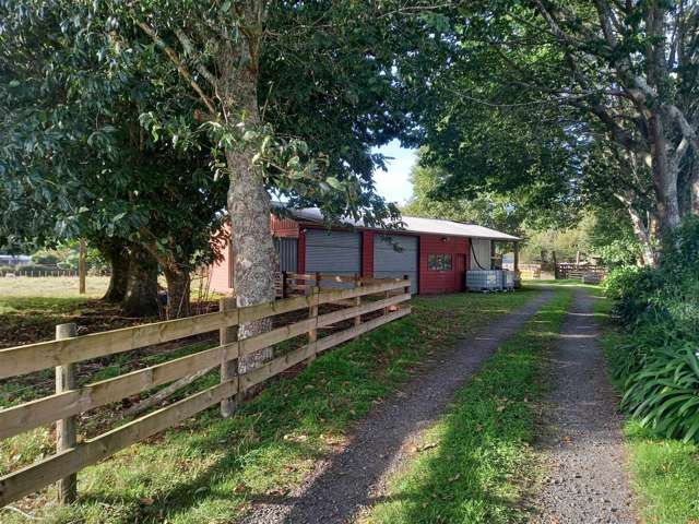 School at the end of the driveway