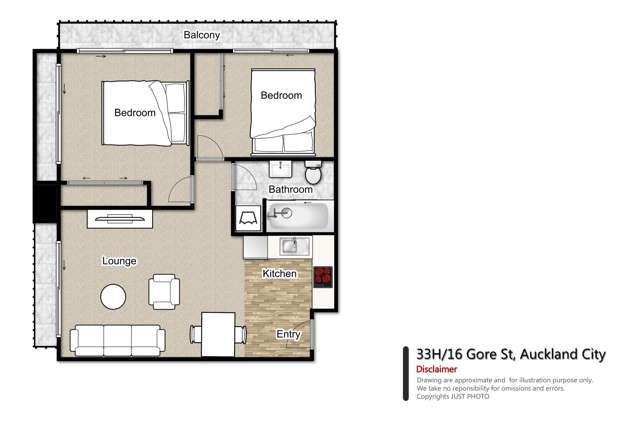 33H/16 Gore Street Auckland Central_1