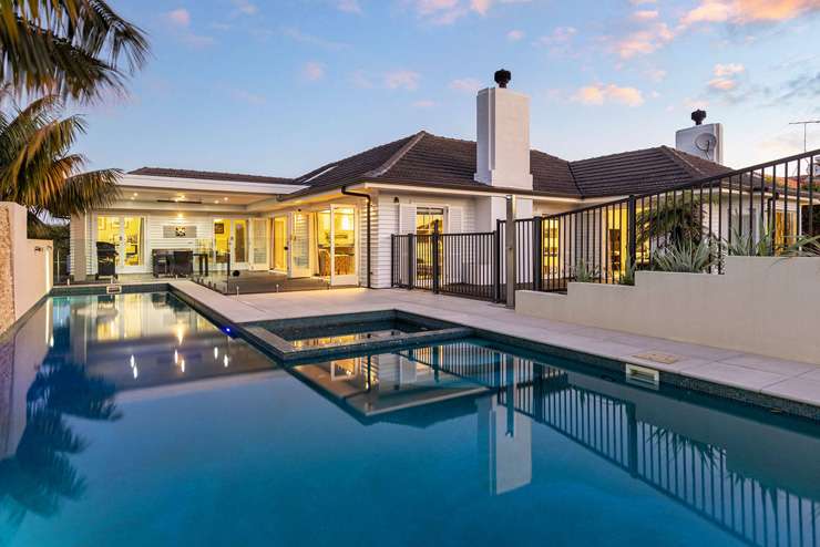 A grand home on Orakei Road in Auckland’s Remuera