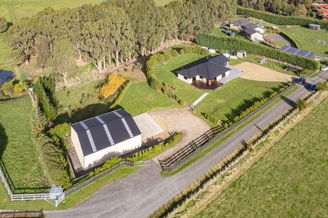 Quite simply - a stunning home with a massive shed