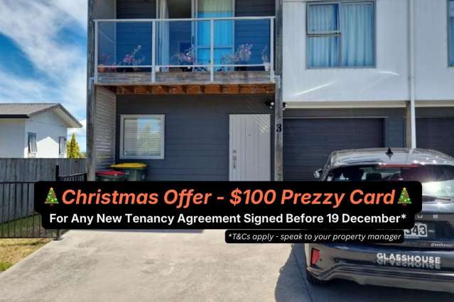 A great modern townhouse up for rent