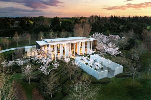 Made you look: Futuristic 'White House' in the heart of NZ for sale