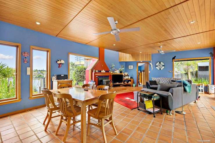 The five-bedroom home for sale at 133 West Harbour Drive, in Auckland's West Harbour, was designed by the renowned architecture firm Bossley Architects. Photo / Supplied