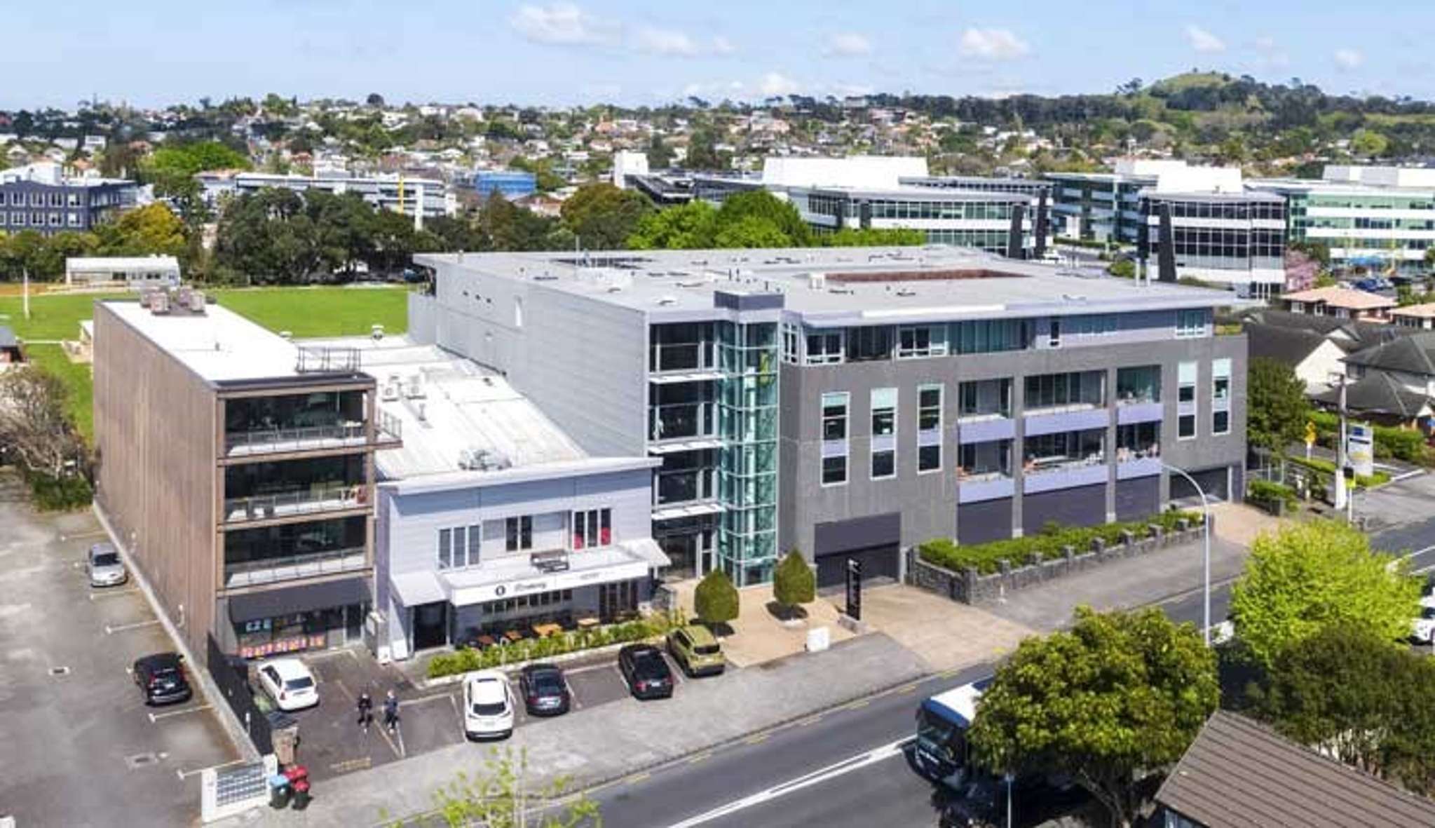 Three Auckland office buildings in one