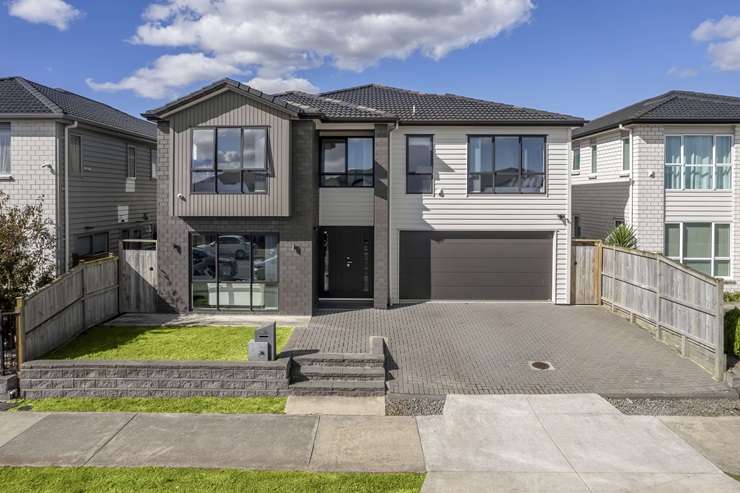 Spectacular: 83 Griggs Road, in East Tamaki Heights, is for sale by way of price by negotiation. Photo / Supplied