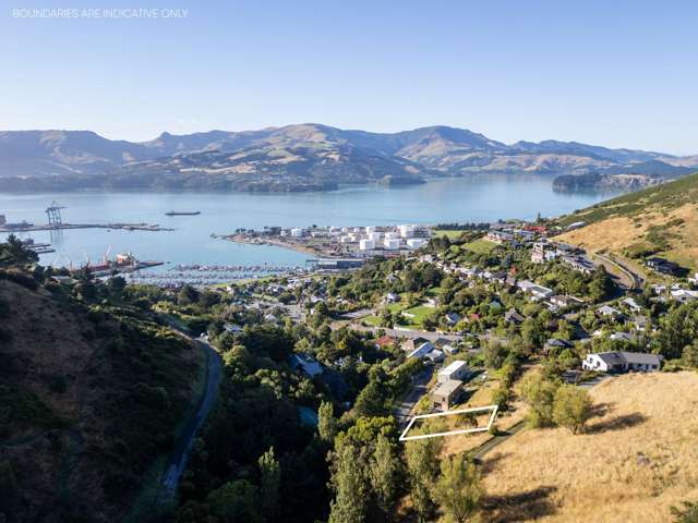 Elevated Lyttelton Section with Harbour Views