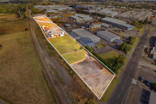 Development site with partial lease