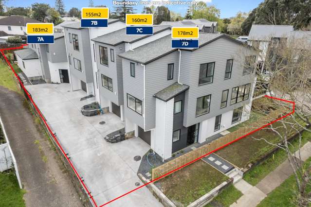 4 Brand New Family Homes in the Heart of New Lynn!