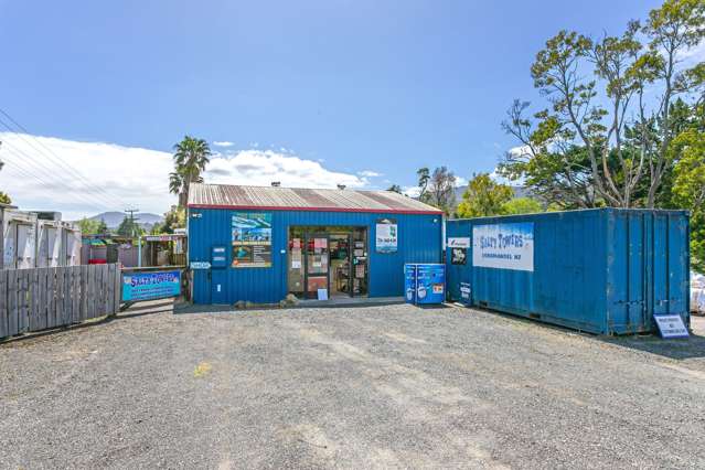 Coromandel Icon-Salty Towers, business, land and buildings