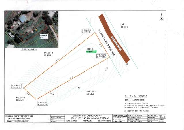 HIGH-DEMAND COMMERCIAL LAND BLOCK AVAILABLE OFF THE BACK ROAD IN NADI, FIJI