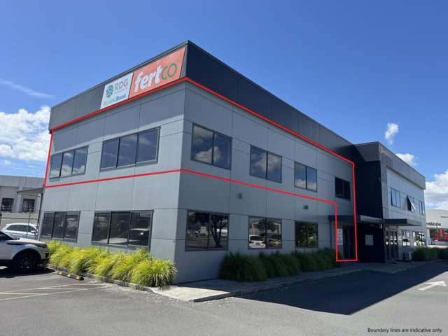 Modern Mount office with onsite parking