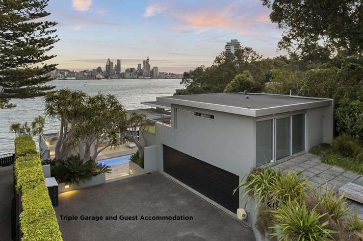 An award-winning home on Stanley Point Road, in Auckland's Devonport, could have fetched the suburb's highest price in some years. Photo / Supplied