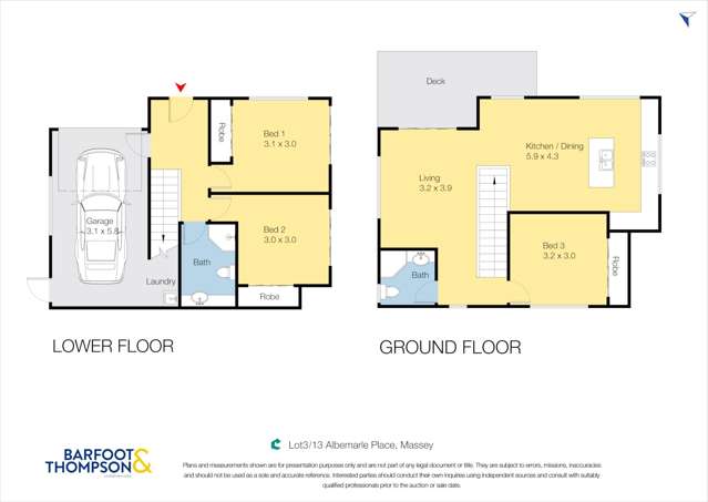 Lot 2 & 3/13 Albemarle Place Massey_1