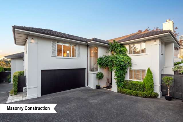 Masonry Luxury in Central Takapuna