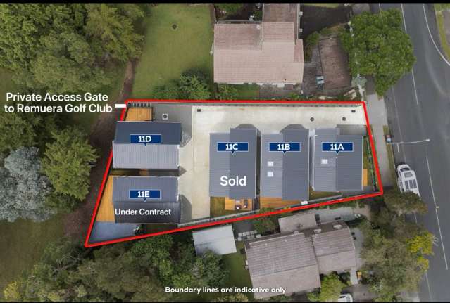 Neighboring the Remuera Golf Course