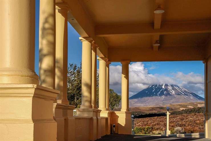 Chateau Tongariro, in Whakapapa Village, Ruapehu, closed in 2023 due to earthquake risks. Photo / Supplied