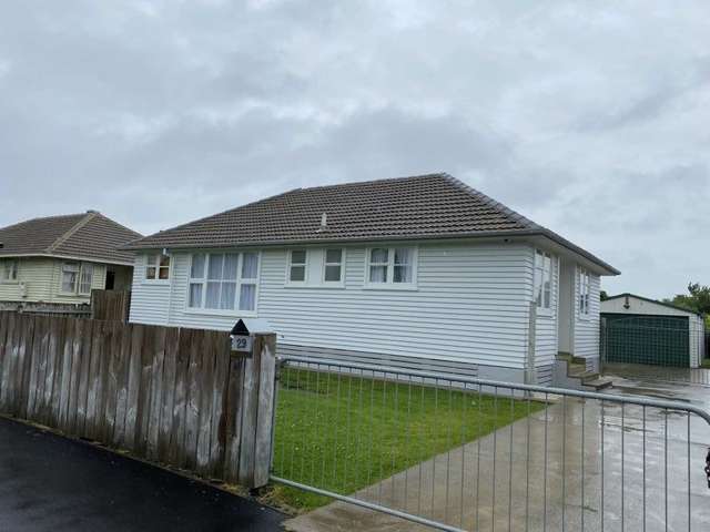 Tidy 3 Bedroom Home with Double Garage and Fully Fenced Section