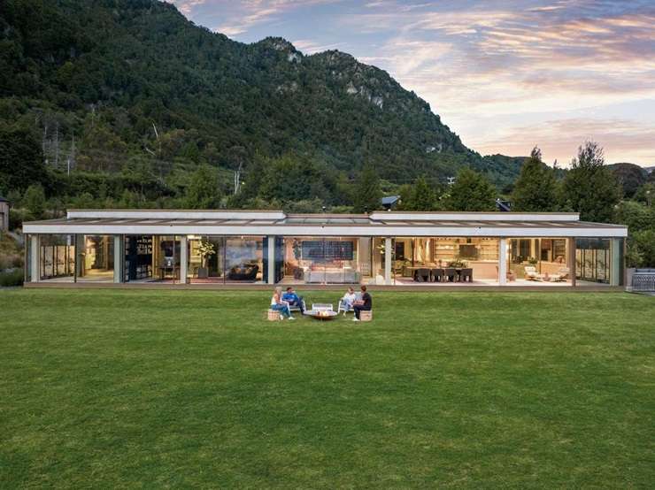 A near new eight-bedroom, seven-bathroom home at 6 Bendemeer Lane, in Lake Hayes, Queenstown, has hit the market for sale this month for <img2.5m. Photo / Supplied