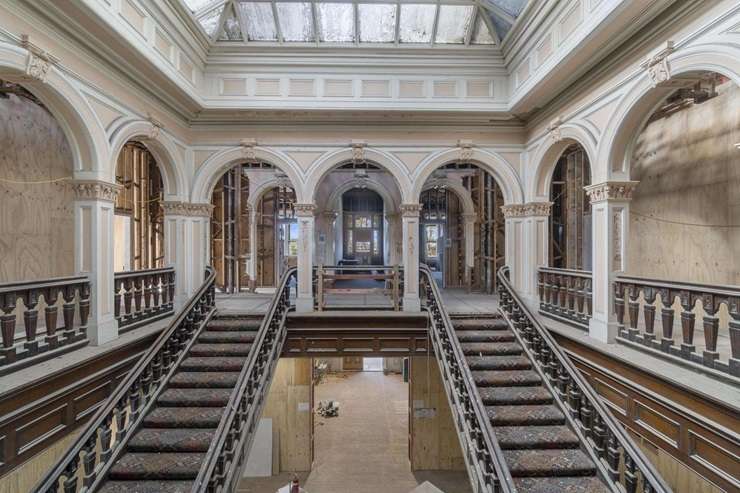 McLean’s Mansion, in Christchurch, has been listed for sale after funding for the building's restoration could no longer be secured. Photo / Supplied