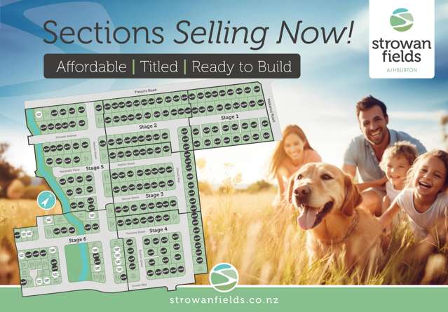 Strowan Fields Subdivision - Titles issued