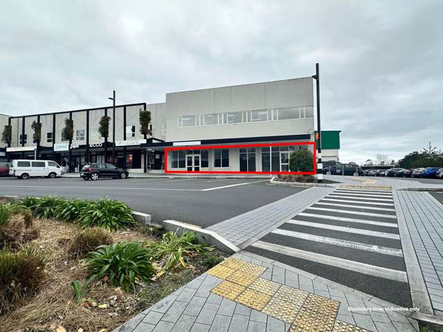 PROMINENT CORNER WITH HIGH EXPOSURE