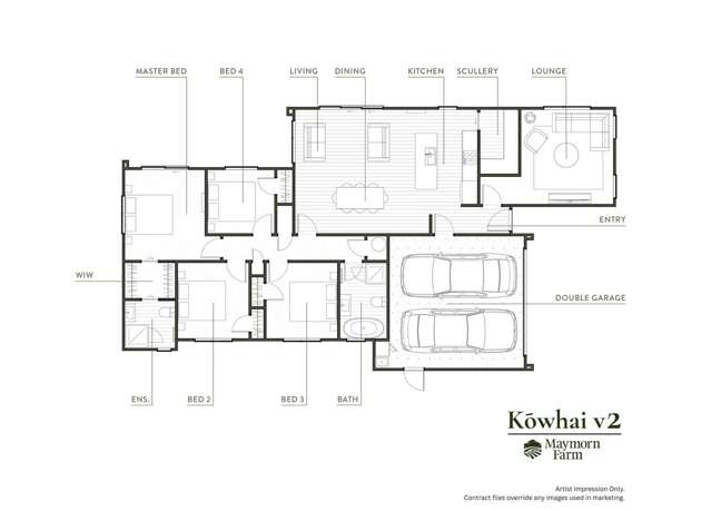 Kowhai v2, Maymorn Farm Maymorn_2