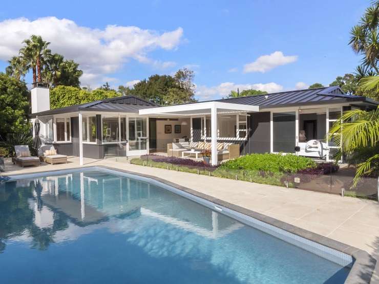 two storied arts and crafts house with clipped hedges  5 Keith Avenue, Remuera, Auckland