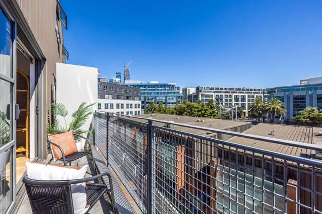 Spacious two-level apartment