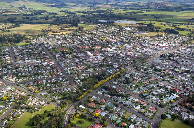 Property values in Eketahuna, Tararua, Manawatu-Whanganui, have seen strong lifts in the last three months. Photo / Mark Mitchell