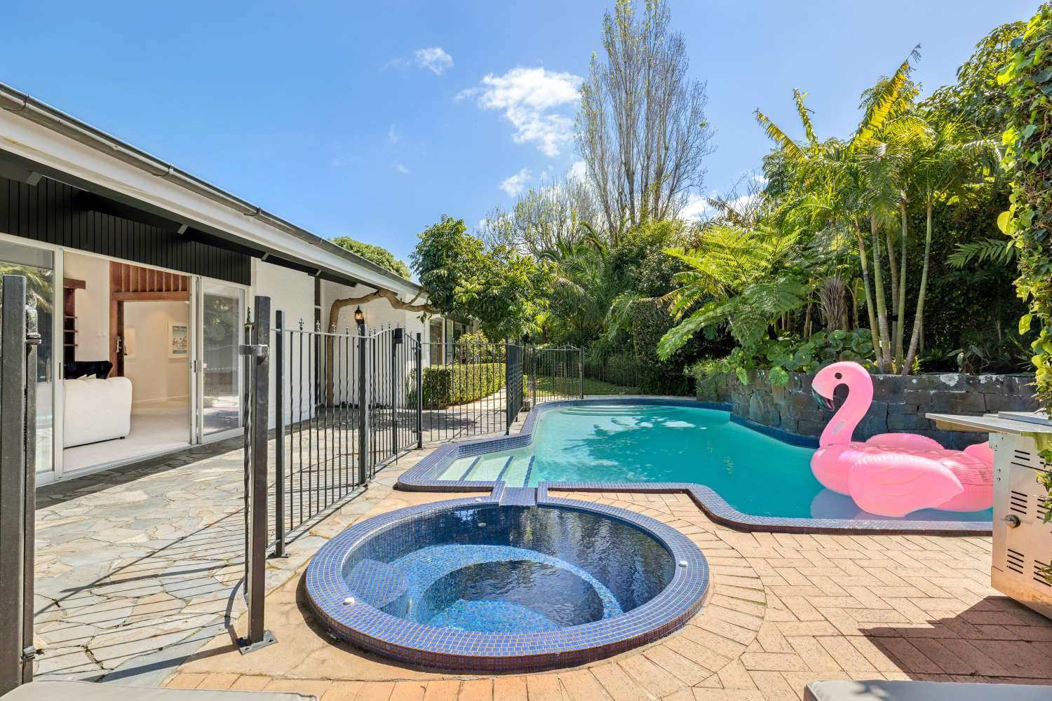 20 Stoneyroyd Gardens in Remuera, Auckland, is on the market for sale by auction on October 22.