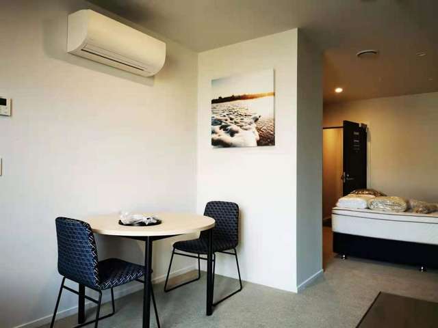 City studio in a hotel with a car park option