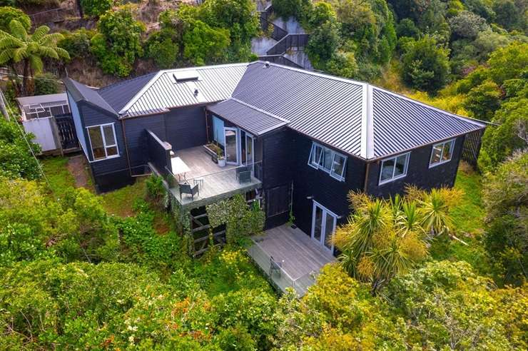 A vacant site at 120A Nicholson Road, Khandallah, Wellington, is listed as a mortgagee sale. Photo / Supplied