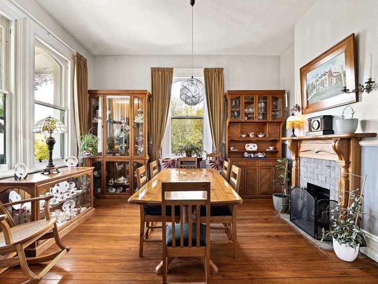 The double-brick villa at 17 Lancaster Street, in Lawrence, Clutha, is on the market for the first time in more than 30 years. Photo /  Supplied