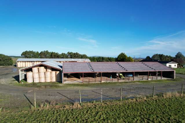 High production support unit with calf rearing