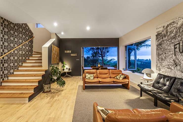 More than half the enquiry for a luxury off-grid property at 61 Koru Rise near Tairua has been from people living overseas. Photo / Supplied