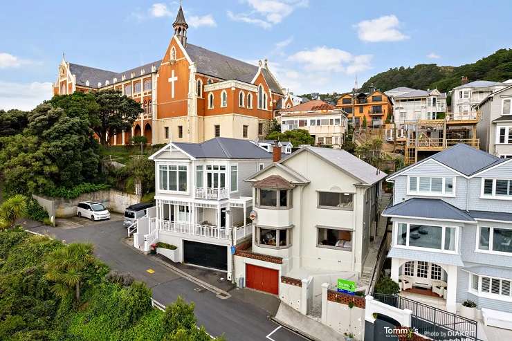 The buyers of a Barnard Street property in Wadestown had been looking for the right home to upsize to for two years. Photo / Supplied