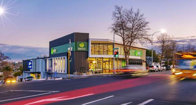 Herne Bay Corner Anchored by New Woolworths