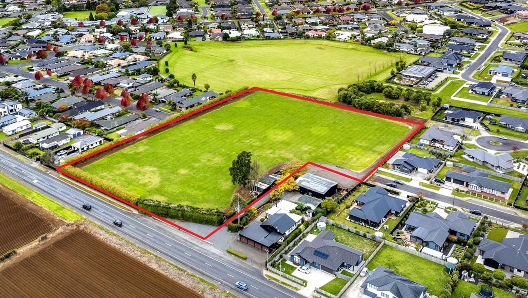 Greener pastures at consented development site