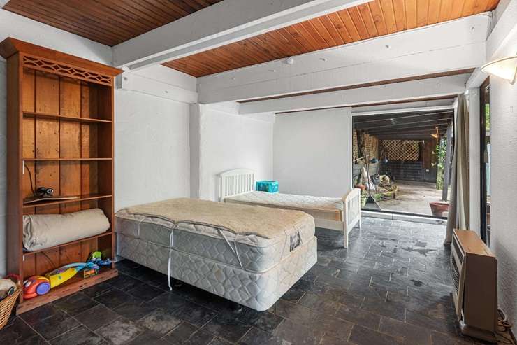 The late Sir Ian Athfield designed the home at 93 Hospital Road, in Horahora, in Whangārei, for one of his close friends. Photo / Supplied