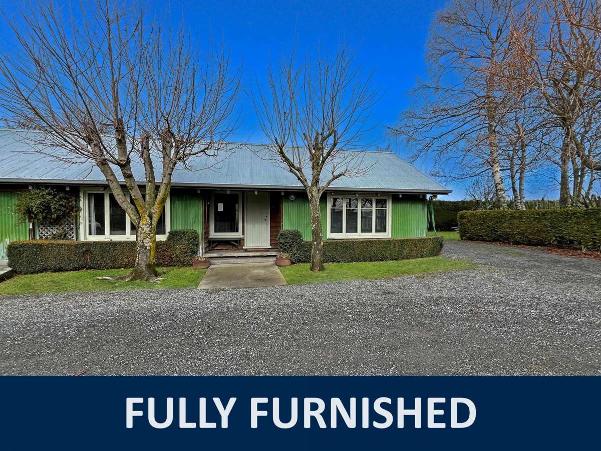 METHVEN -TWO BEDROOMS, FULLY FURNISHED, HEATPUMP 1