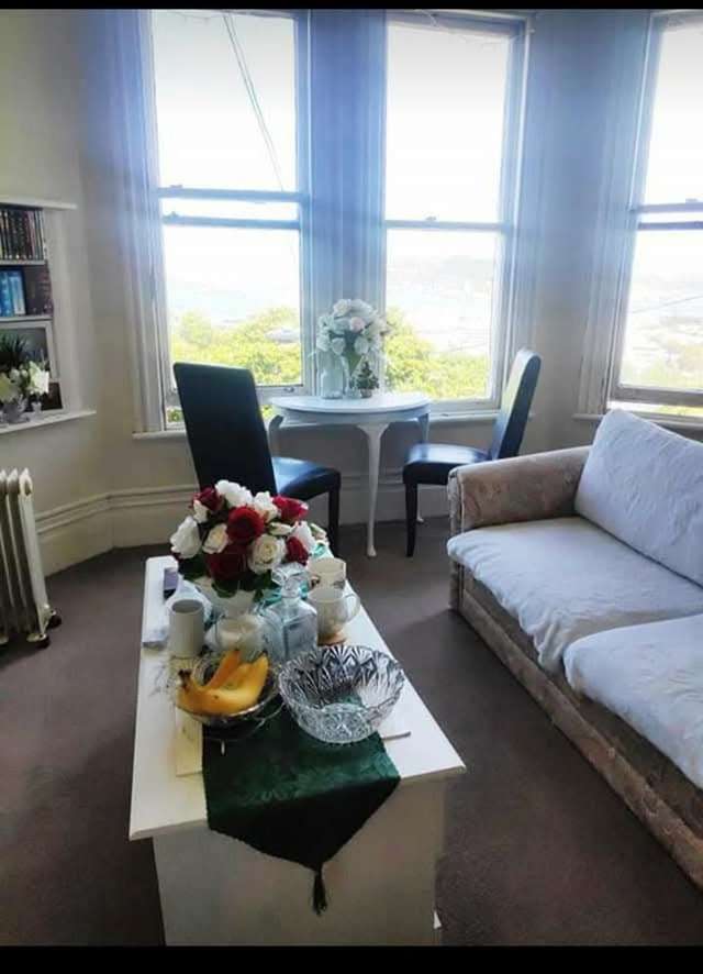 2 bedrooms 1 bathroom in city Thorndon with view.