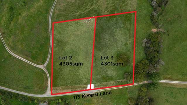 Proposed Lots 2 & 3/113 Kereru Lane Mangawhai_1